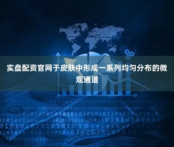 实盘配资官网于皮肤中形成一系列均匀分布的微观通道
